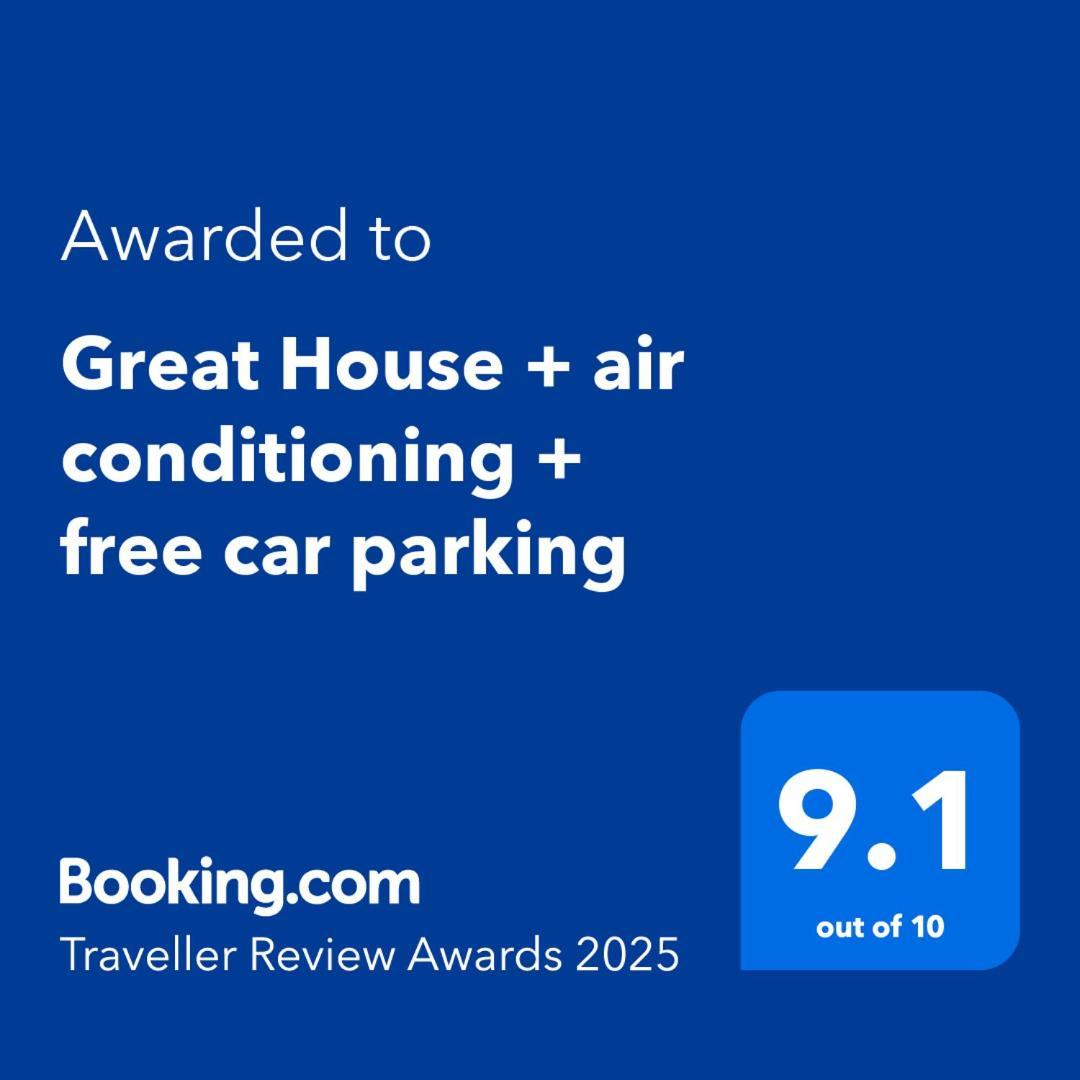Great House + Air Conditioning + Free Car Parking Manchester Eksteriør billede